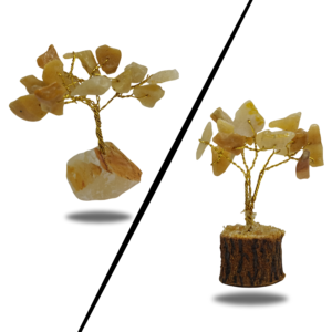 Atman - Citrine Semi-Precious Stone Mini Tree for Abundance