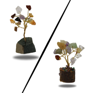 Atman - 7 Chakra Semi-Precious Stone Mini Tree to Promote Inner Harmony
