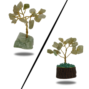 Atman - Green Aventurine Semi-Precious Stone Mini Tree for Prosperity