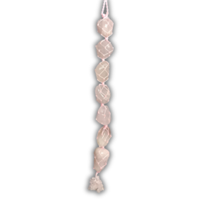 Atman - Rose Quartz Crystal Hanging for Love
