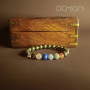 Atman - 7 Chakra Pyrite Power Bracelet