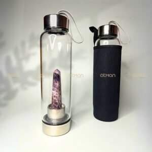 Atman - Amethyst Crystal Water Bottle