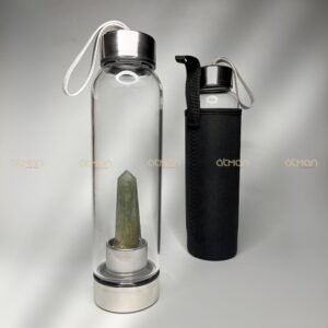 Atman - Green Aventurine Crystal Water Bottle