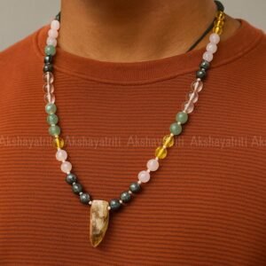 Atman - Money Magnet Citrine Pendant Mala